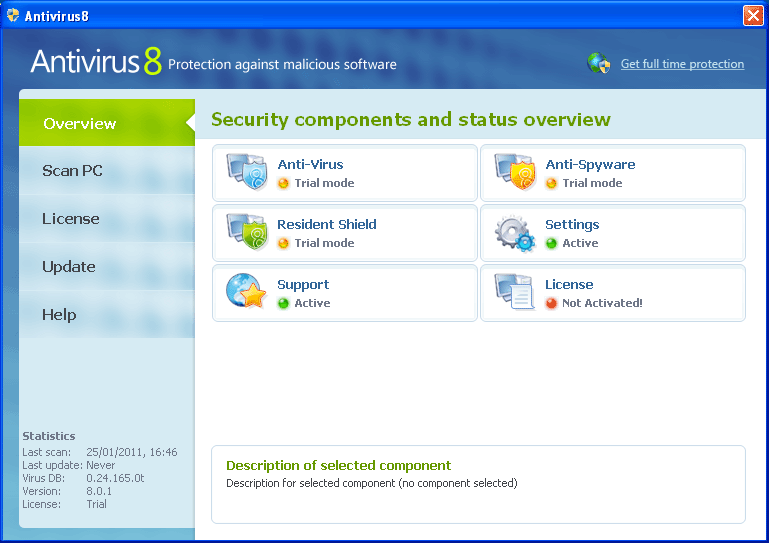 Antivirus 8 overview