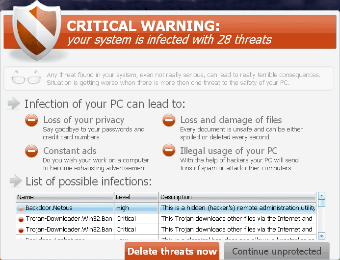 Critical Warning